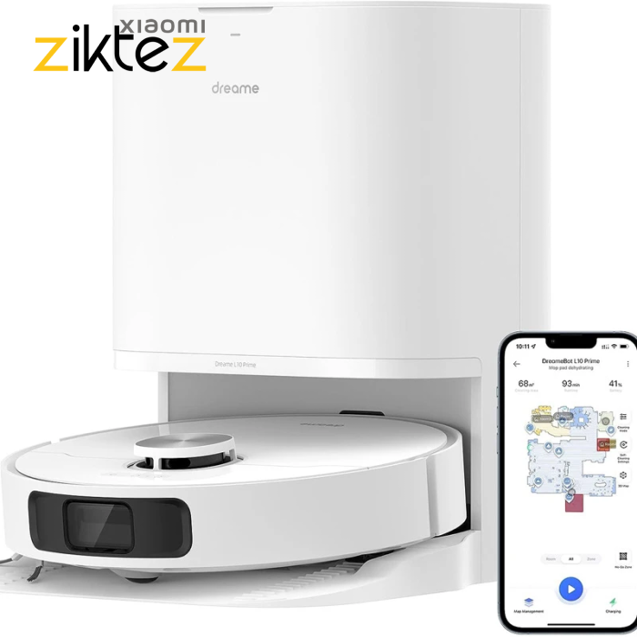 جارو رباتیک شیائومی مدل Xiaomi Dreame L10 Prime (نسخه جدید اورجینال) - Image 7