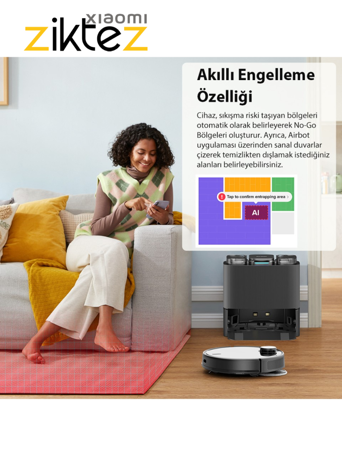 جاروبرقی رباتیک پر قدرت مدل Airbot L108S Pro Ultra (اورجینال ارسال فوری) - Image 4