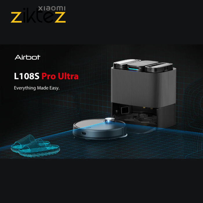 جاروبرقی رباتیک پر قدرت مدل Airbot L108S Pro Ultra (اورجینال ارسال فوری) - Image 18