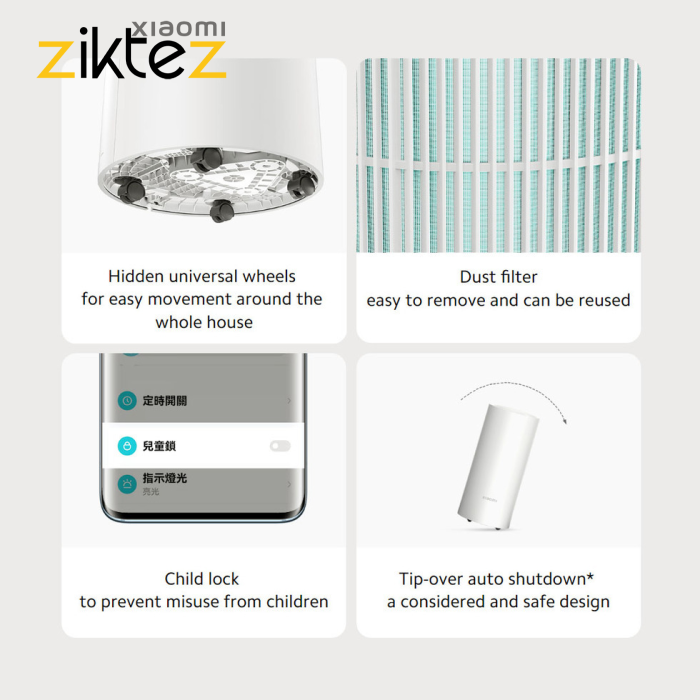 قوی ترین رطوبت گیر شیائومی هوشمند مدل Xiaomi Smart Dehumidifier 0111DM (نسخه گلوبال تولید خود شیائومی اورجینال) - Image 13