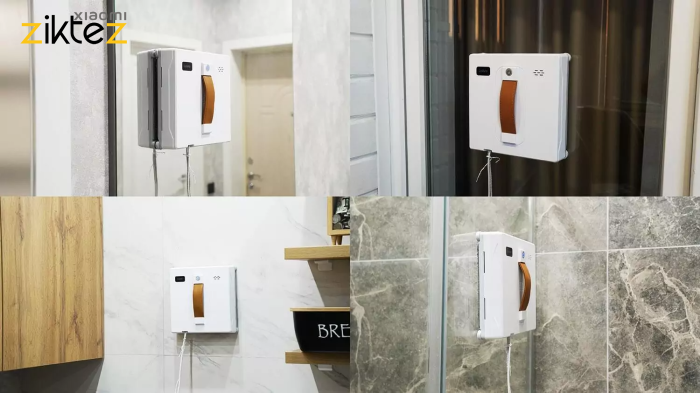 شیشه شوی رباتیک شیائومی شارژی مدل Xiaomi Lydsto Water Spray Smart Robotic Window Cleaner (اورجینال) - Image 7