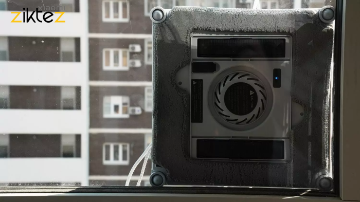 شیشه شوی رباتیک شیائومی شارژی مدل Xiaomi Lydsto Water Spray Smart Robotic Window Cleaner (اورجینال) - Image 9