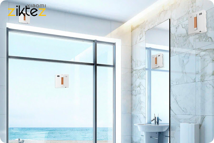 شیشه شوی رباتیک شیائومی شارژی مدل Xiaomi Lydsto Water Spray Smart Robotic Window Cleaner (اورجینال) - Image 18