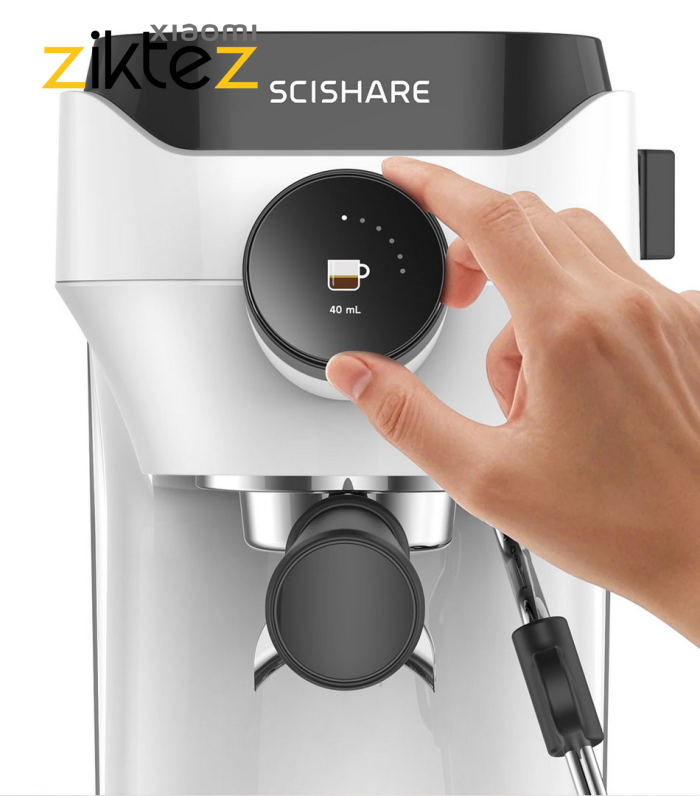 قهوه ساز اسپرسو ساز شیائومی نیمه اتوماتیک سوپرشارژر xiaomi Scishare S1181