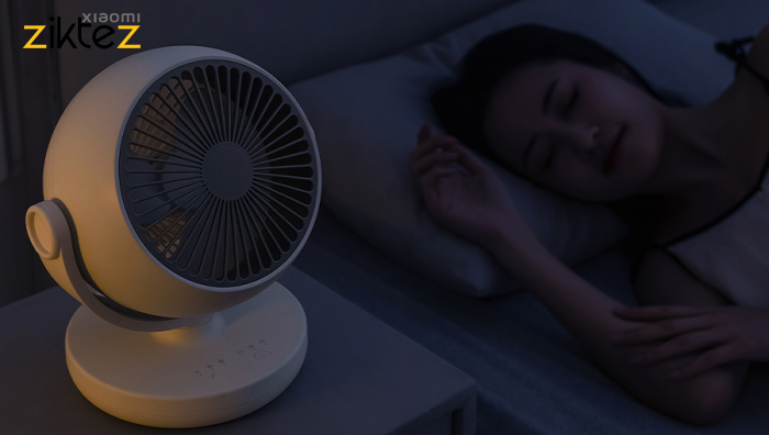 پنکه شیائومی شارژی پر قدرت Xiaomi Lydsto Desktop Fan XD-ZMXHS02 (اورجینال) - Image 9