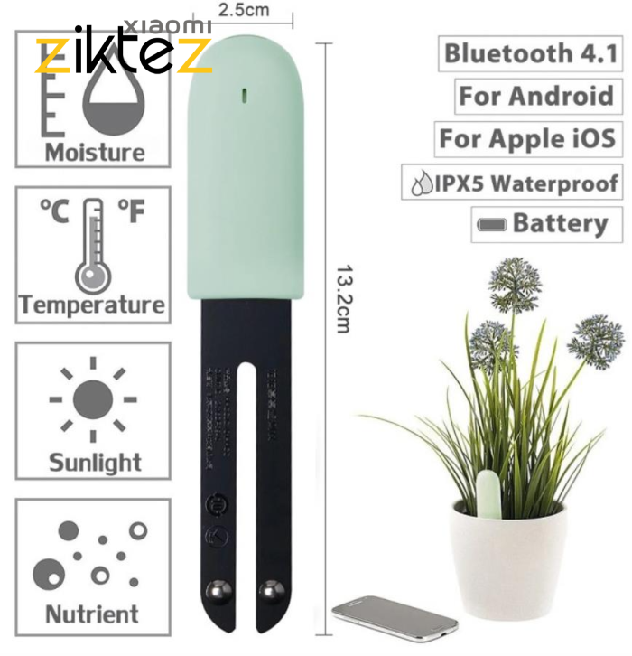 سنسور نظارت بر گل و گیاه شیائومی Xiaomi Mi Smart Plant Monitor Sensor (اورجینال ارسال فوری) - Image 14