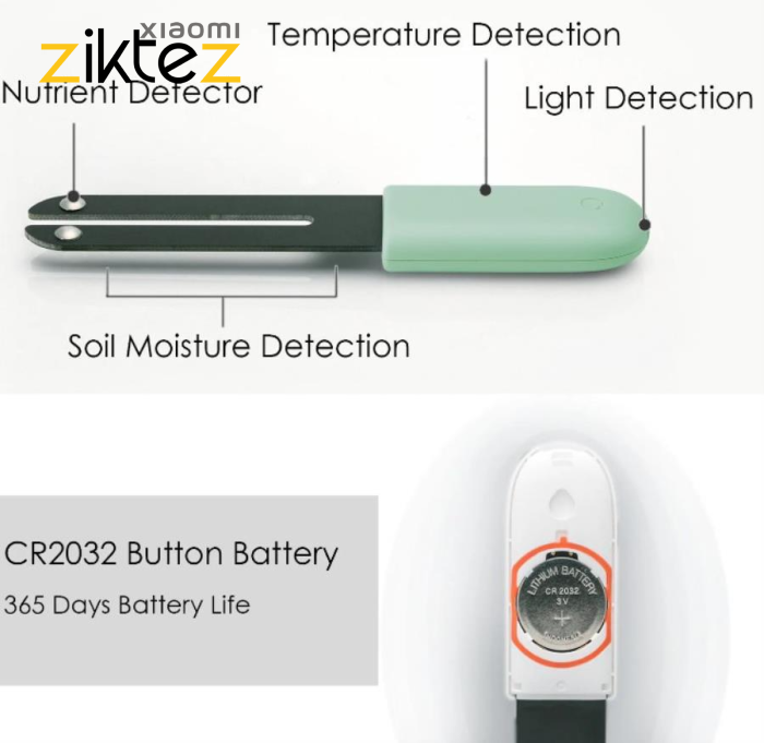 سنسور نظارت بر گل و گیاه شیائومی Xiaomi Mi Smart Plant Monitor Sensor (اورجینال ارسال فوری) - Image 15
