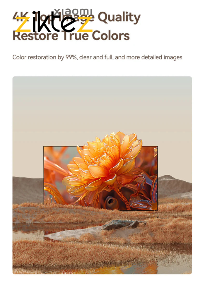 پرده ویدئو پروژکتور ضد نور شیائومی Wanbo 75" Fresnel ALR Projector Screen 05 (اورجینال) - Image 17