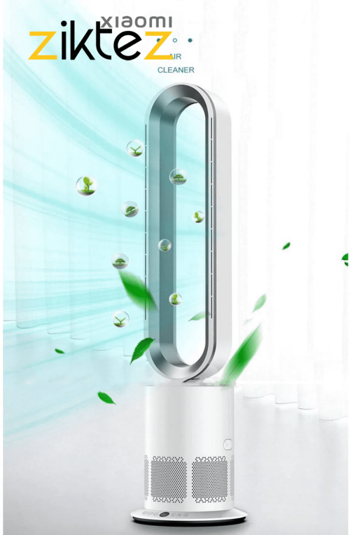 تصفیه هوا پلاسمایی همراه با کولر فن Plasma Air Purifier with Fan Silver
