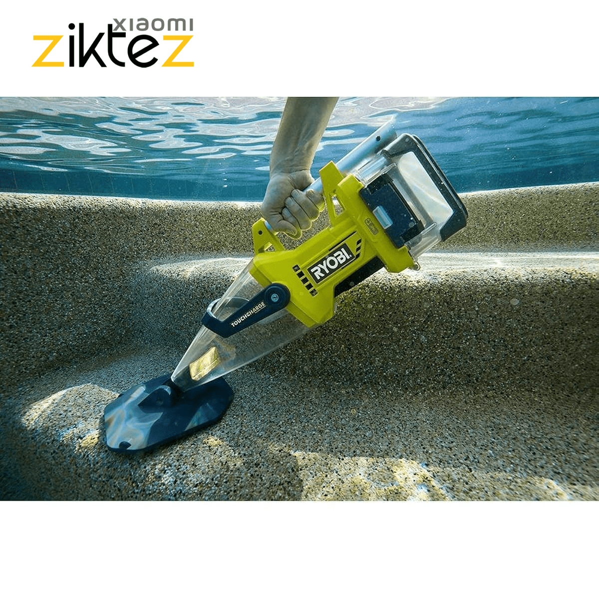جارو استخر شارژی زیرآبی Ryobi 18V ONE+