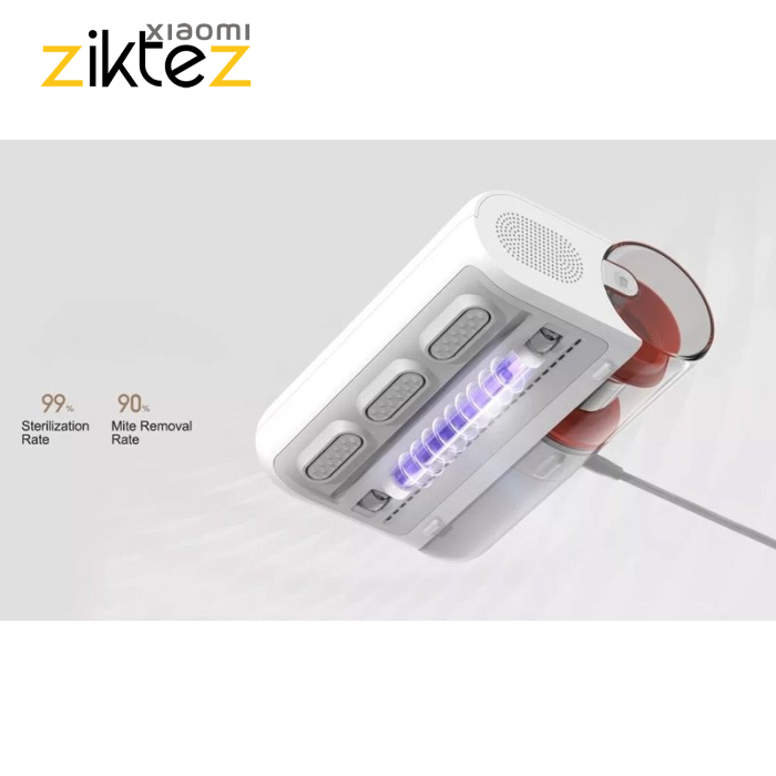 جاروبرقی و کنه‌زدای شیائومی مدل Xiaomi Mite Eliminator MJCMY02DY با نور UV و طراحی ضد حساسیت