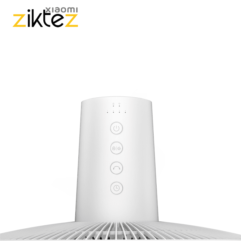پنکه ایستاده هوشمند شیائومی مدل Mi Smart Standing Fan 2 با طراحی مدرن سفید