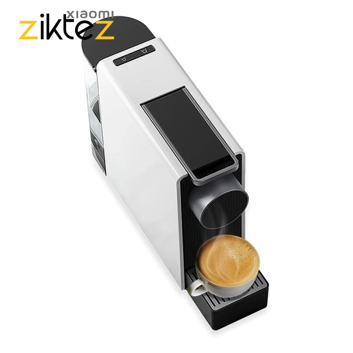 قهوه ساز کپسولی شیائومی مدل Scishare S1201 با پمپ فشار 19 بار، طراحی مینی‌مال و قابلیت تنظیم حجم قهوه