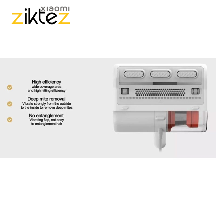 جاروبرقی و کنه‌زدای شیائومی مدل Xiaomi Mite Eliminator MJCMY02DY با نور UV و طراحی ضد حساسیت