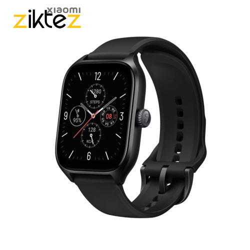 ساعت هوشمند شیائومی مدل Amazfit GTS 4 با صفحه نمایش AMOLED، قابلیت تماس بلوتوثی، بیش از 150 حالت ورزشی و GPS دقیق