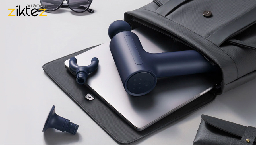 ماساژور تفنگی شیائومی Xiaomi Mijia Fascia Gun 3 مدل MJJMQ05YM با طراحی ارگونومیک و قابلیت ماساژ عمیق عضلات مناسب ورزشکاران و استفاده خانگی