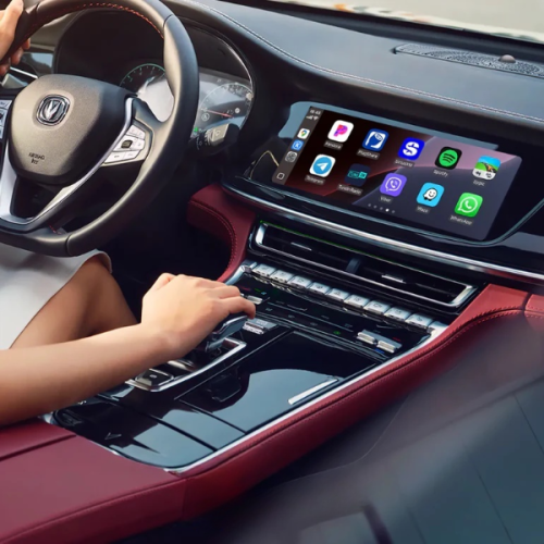 دستگاه هوشمند اتصال اندرویداتو کاربیت‌لینک کارپلی خودرو آریزو 5 Apple CarPlay Android Auto CarbitLink