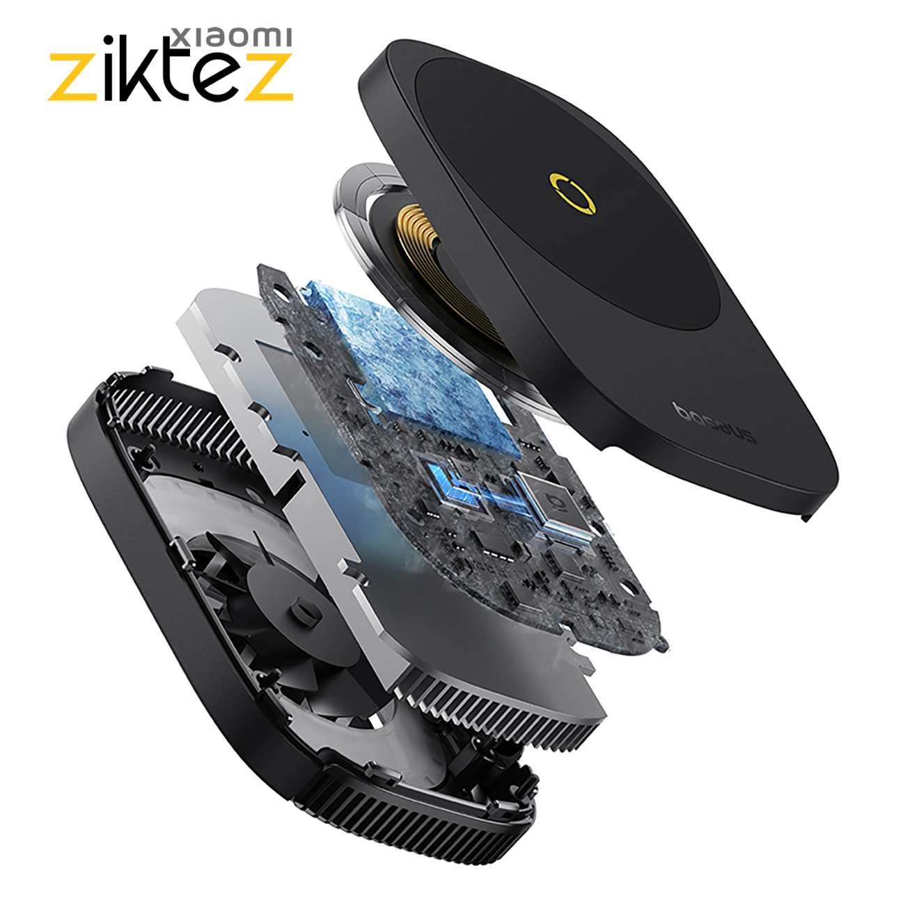 فن خنک کننده و شارژر وایرلس باسئوس مدل Baseus MagPro II BS-PS036