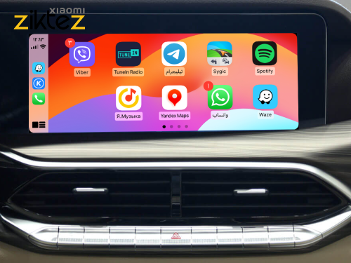 دستگاه هوشمند اتصال اندرویداتو کاربیت‌لینک کارپلی خودرو فیدلیتی پرایم Apple CarPlay Android Auto CarbitLink