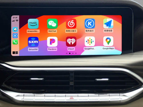 دستگاه هوشمند اتصال خودروBAC X3 اندرویداتو کاربیت‌لینک کارپلی Apple CarPlay Android Auto CarbitLink