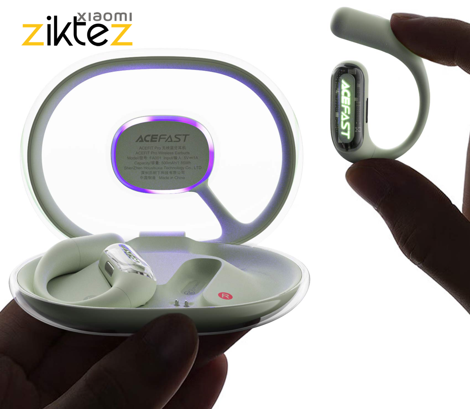 هندزفری بلوتوث قدرتمند ایس فست ACEFAST TWS Earbuds FA001 ACEFIT Pro