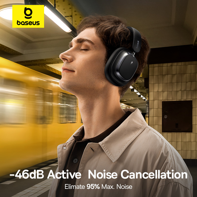 هدفون بی سیم گیمینگ بیسوس مدل Baseus Bowie H1s