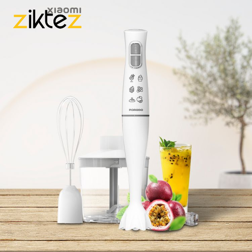 گوشت‌کوب برقی پرقدرت خردکن و همزن غذا ساز چندکاره پرودو Porodo Powerful Hand Blender Food Chopper & Whisker