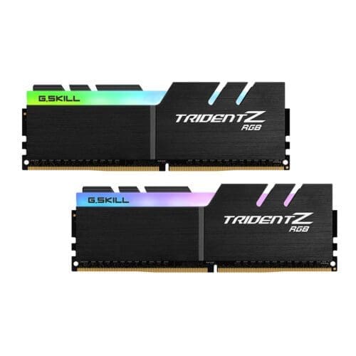 رم دسکتاپ DDR4 دو کاناله 4000 مگاهرتز CL18 جی اسکیل مدل TRIDENTZ RGB ظرفیت 64 گیگابایت