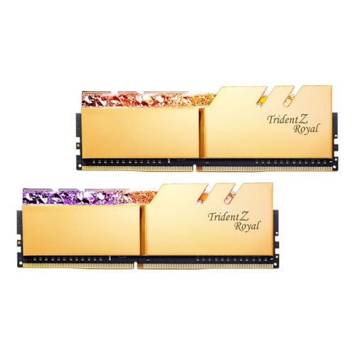 رم دسکتاپ DDR4 دو کاناله 3600 مگاهرتز CL18 جی اسکیل مدل TRIDENTZ ROYAL  ظرفیت 16 گیگابایت