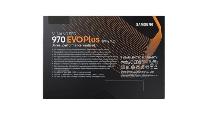 اس اس دی اینترنال سامسونگ مدل 970  EVO PLUS ظرفیت 1 ترابایت