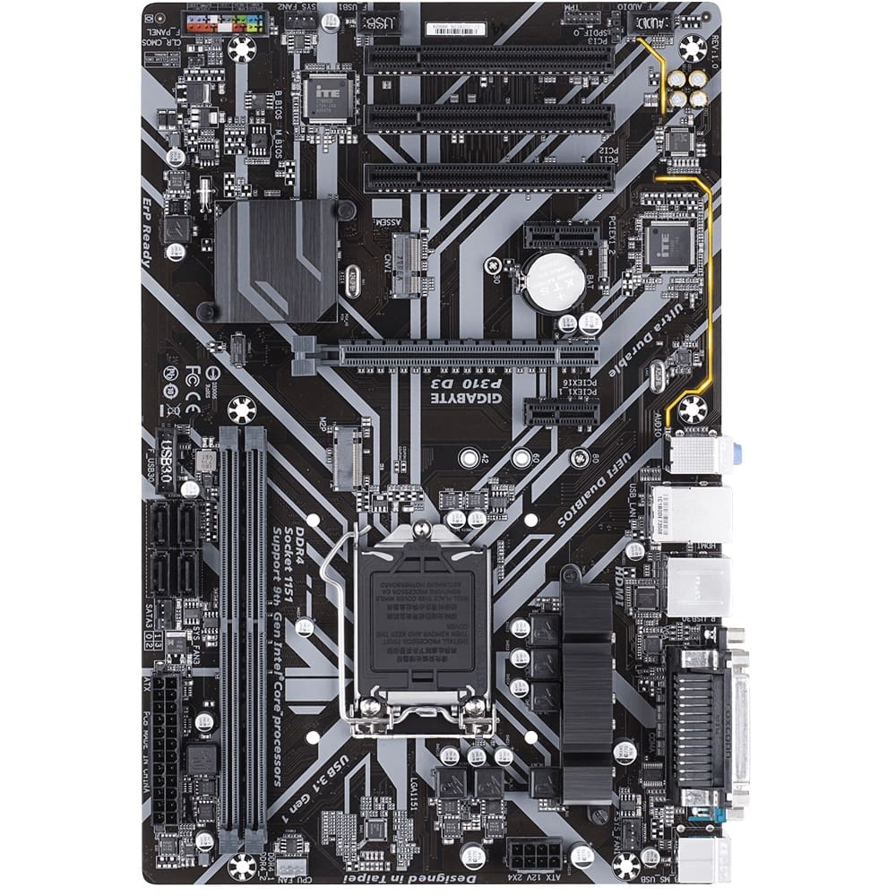 مادربرد گیگابایت مدل GA-P310-D3 rev. 1.0
