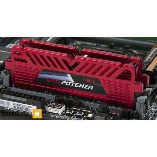 رم دسکتاپ DDR4 تک کاناله 3200 مگاهرتز CL16 گیل مدل Potenza ظرفیت 16 گیگابایت