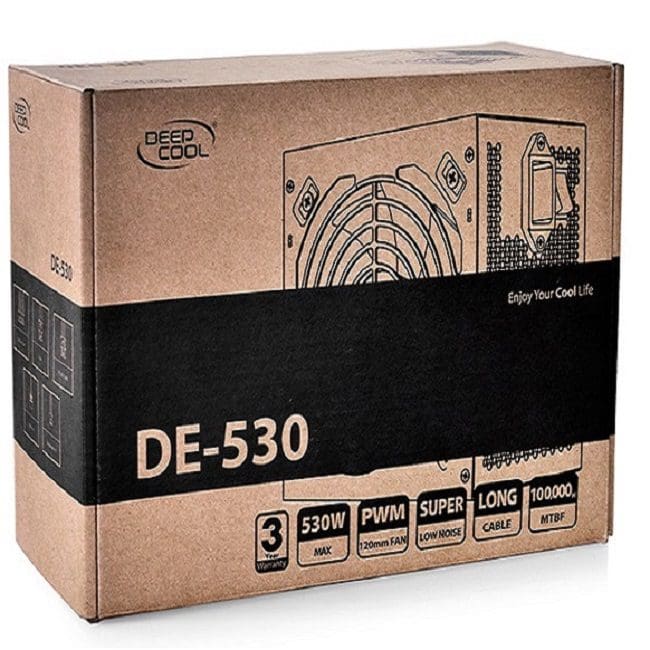 منبع تغذیه کامپیوتر دیپ کول مدل DP-DE530-BK
