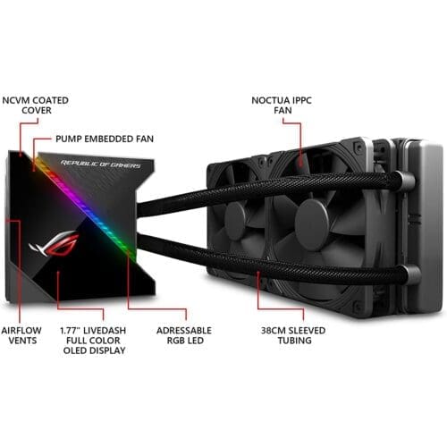 خنک کننده پردازنده ایسوس مدل ROG Ryujin 240