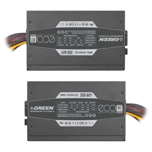 منبع تغذیه گرین مدل GP350A-ECO Rev3.1