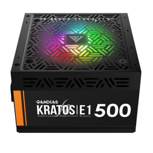 منبع تغذیه کامپیوتر گیم دیاس مدل KRATOS E1 500