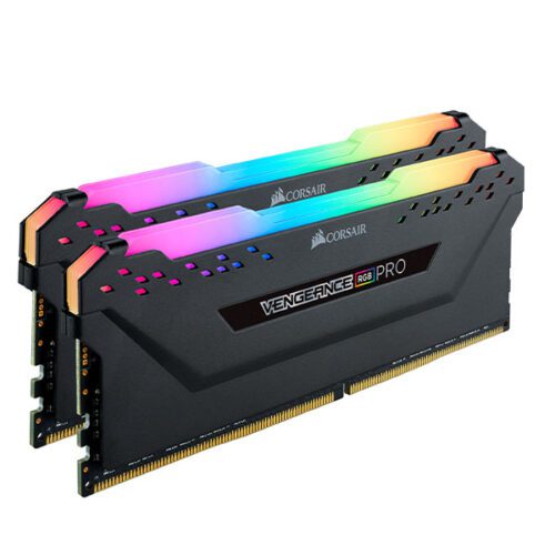 رم دسکتاپ DDR4 دو کاناله 3200 مگاهرتز CL16 کورسیر مدل Vengeance RGB PRO ظرفیت 32 گیگابایت