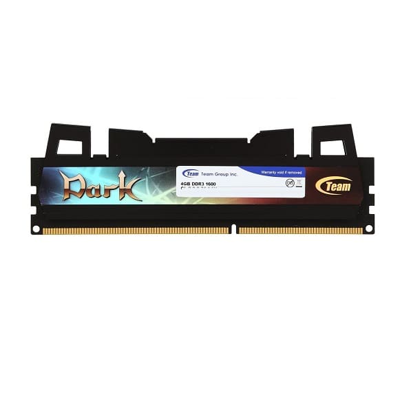 رم دسکتاپ DDR3 تک کاناله 1600 مگاهرتز CL9 تیم گروپ مدل DARK ظرفیت 4 گیگابایت