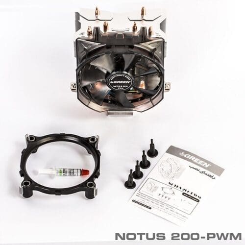سیستم خنک کننده بادی گرین مدل NOTOUS 200-PWM