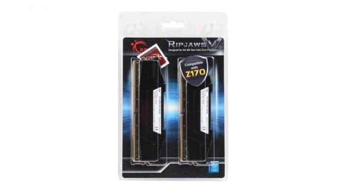 رم دسکتاپ DDR4 دو کاناله 3200 مگاهرتز CL16 جی اسکیل سری Ripjaws V ظرفیت 32 گیگابایت