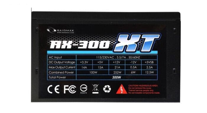 منبع تغذیه ریدمکس مدل RX-300XT
