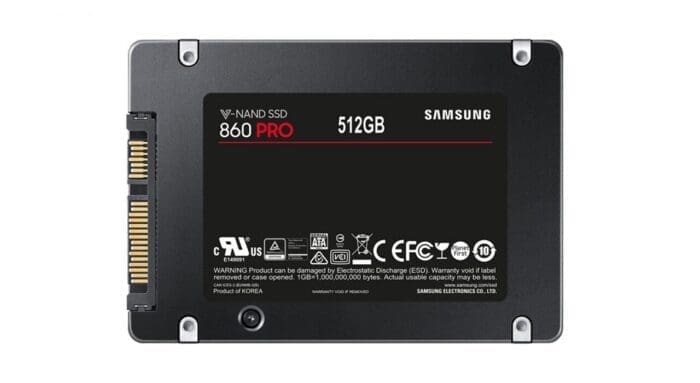 اس اس دی  سامسونگ مدل 860 PRO ظرفیت 512 گیگابایت