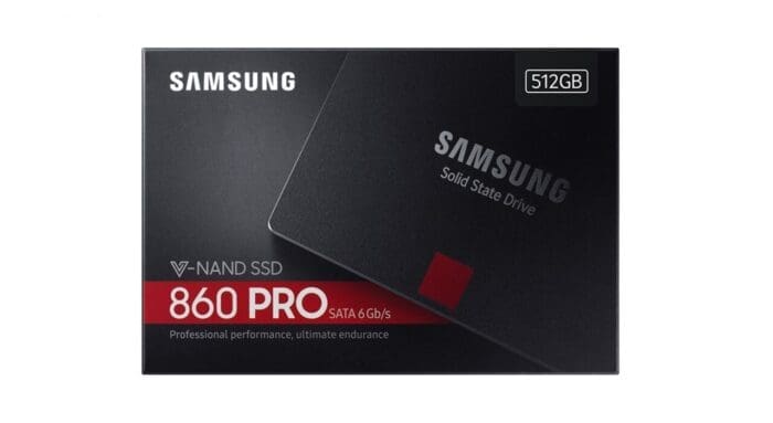 اس اس دی  سامسونگ مدل 860 PRO ظرفیت 512 گیگابایت