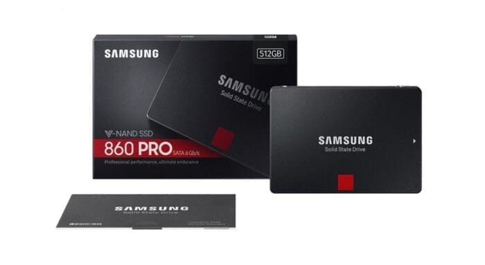 اس اس دی  سامسونگ مدل 860 PRO ظرفیت 512 گیگابایت