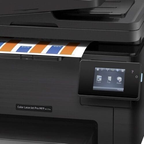 پرینتر چندکاره لیزری رنگی اچ پی مدل LaserJet Pro MFP M177fw