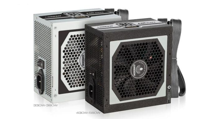 منبع تغذیه کامپیوتر گرین مدل GP430A-ESD
