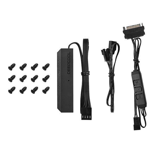 فن کیس دیپ کول مدل RF120 (3 IN 1) بسته 3 عددی