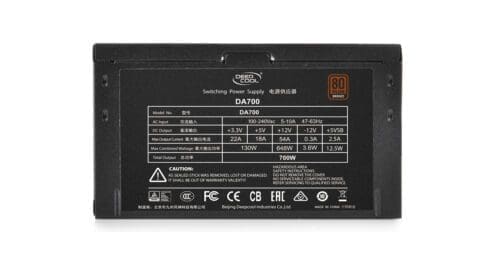 منبع تغذیه کامپیوتر دیپ کول مدل DA700