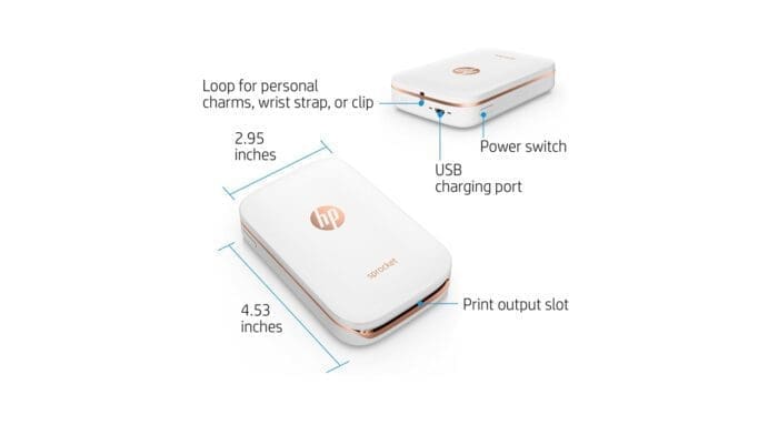 پرینتر چاپ عکس اچ پی مدل  Sprocket