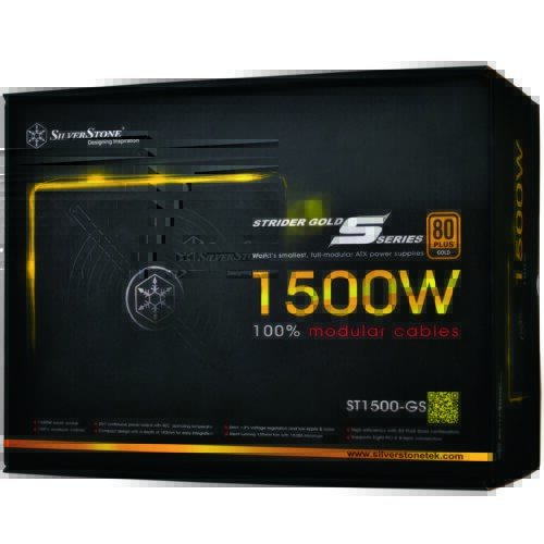 منبع تغذیه کامپیوتر سیلوراستون مدل SST-ST1500-GS